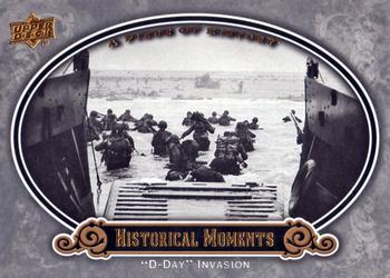 2009 Upper Deck A Piece of History #161 D-Day Invasion Front