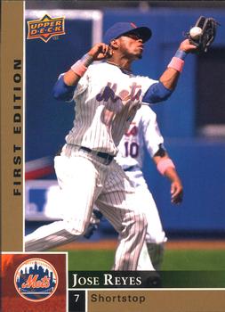 2009 Upper Deck First Edition #187 Jose Reyes Front
