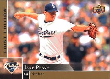 2009 Upper Deck First Edition #239 Jake Peavy Front