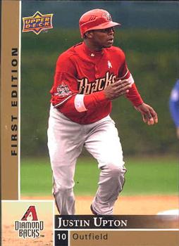 2009 Upper Deck First Edition #303 Justin Upton Front