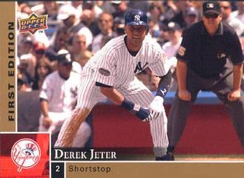 2009 Upper Deck First Edition #356 Derek Jeter Front