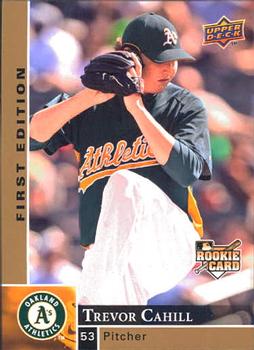 2009 Upper Deck First Edition #396 Trevor Cahill Front