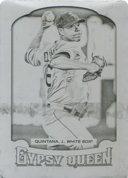 2014 Topps Gypsy Queen - Printing Plates Black #118 Jose Quintana Front