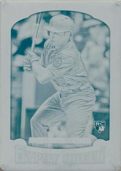 2014 Topps Gypsy Queen - Printing Plates Cyan #15 Kolten Wong Front