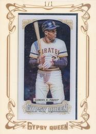 2014 Topps Gypsy Queen - Framed Mini Clear #50 Roberto Clemente Front