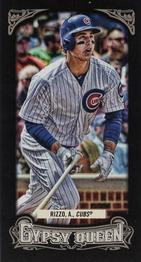 2014 Topps Gypsy Queen - Mini Black #63 Anthony Rizzo Front