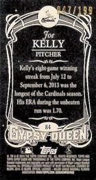2014 Topps Gypsy Queen - Mini Black #84 Joe Kelly Back