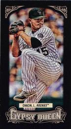 2014 Topps Gypsy Queen - Mini Black #262 Jhoulys Chacin Front