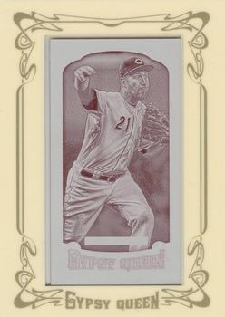 2014 Topps Gypsy Queen - Mini Framed Printing Plates Magenta #65 Todd Frazier Front