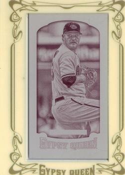2014 Topps Gypsy Queen - Mini Framed Printing Plates Magenta #245 Wade Miley Front