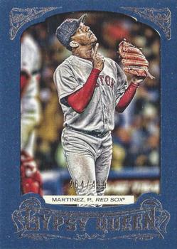 2014 Topps Gypsy Queen - Framed Blue #126 Pedro Martinez Front
