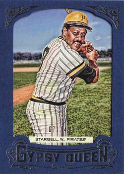 2014 Topps Gypsy Queen - Framed Blue #136 Willie Stargell Front