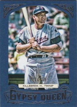 2014 Topps Gypsy Queen - Framed Blue #153 Harmon Killebrew Front