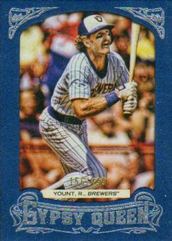 2014 Topps Gypsy Queen - Framed Blue #3 Robin Yount Front