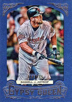 2014 Topps Gypsy Queen - Framed Blue #183 Jeff Bagwell Front