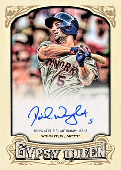 2014 Topps Gypsy Queen - Autographs #GQA-DW David Wright Front