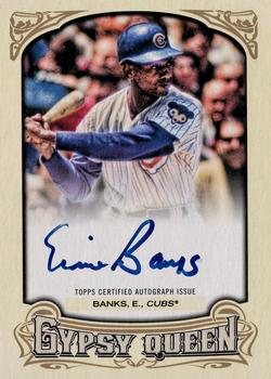 2014 Topps Gypsy Queen - Autographs #GQA-EB Ernie Banks Front