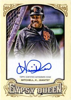 2014 Topps Gypsy Queen - Autographs #GQA-KMI Kevin Mitchell Front