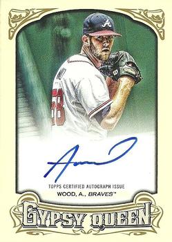 2014 Topps Gypsy Queen - Autographs #GQA-AWO Alex Wood Front