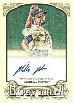 2014 Topps Gypsy Queen - Autographs #GQA-MMI Mike Minor Front