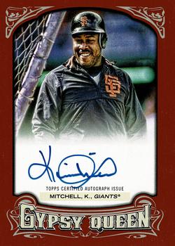 2014 Topps Gypsy Queen - Autographs Red #GQA-KMI Kevin Mitchell Front