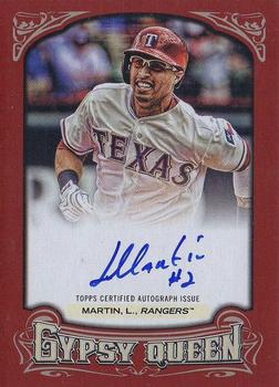 2014 Topps Gypsy Queen - Autographs Red #GQA-LM Leonys Martin Front