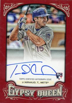 2014 Topps Gypsy Queen - Autographs Red #GQA-TD Travis d'Arnaud Front