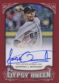 2014 Topps Gypsy Queen - Autographs Red #GQA-JQ Jose Quintana Front