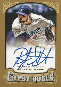 2014 Topps Gypsy Queen - Autographs Gold #GQA-RN Ricky Nolasco Front