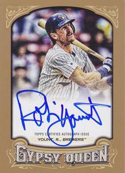 2014 Topps Gypsy Queen - Autographs Gold #GQA-RY Robin Yount Front