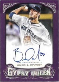 2014 Topps Gypsy Queen - Autographs Purple #GQA-BM Brandon Maurer Front