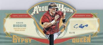 2014 Topps Gypsy Queen - Around the Horn Autographs #ATH-CB Craig Biggio Front