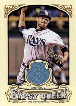 2014 Topps Gypsy Queen - Relics #GQR-CA Chris Archer Front