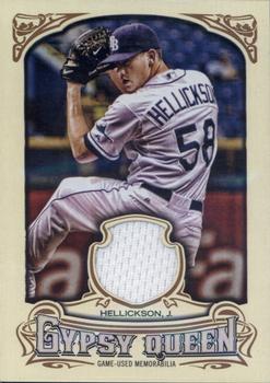 2014 Topps Gypsy Queen - Relics #GQR-JH Jeremy Hellickson Front