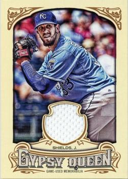 2014 Topps Gypsy Queen - Relics #GQR-JSH James Shields Front