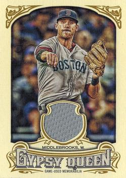 2014 Topps Gypsy Queen - Relics #GQR-WMI Will Middlebrooks Front