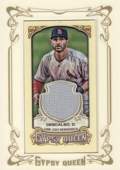 2014 Topps Gypsy Queen - Mini Relics #GMR-DD Daniel Descalso Front
