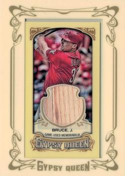 2014 Topps Gypsy Queen - Mini Relics #GMR-JBR Jay Bruce Front