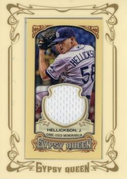 2014 Topps Gypsy Queen - Mini Relics #GMR-JH Jeremy Hellickson Front