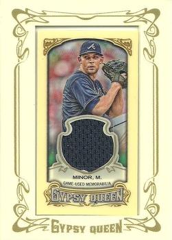 2014 Topps Gypsy Queen - Mini Relics #GMR-MM Mike Minor Front