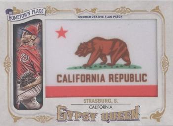 2014 Topps Gypsy Queen - Hometown Flags #GQHF-SS Stephen Strasburg Front
