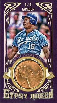 2014 Topps Gypsy Queen - Mini Birth Year Pennies #GBY-BJ Bo Jackson Front