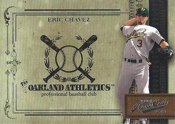 2004 Playoff Prime Cuts II #3 Eric Chavez Front