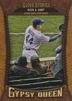 2014 Topps Gypsy Queen - Glove Stories #GS-AR Anthony Rizzo Front
