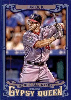 2014 Topps Gypsy Queen - Debut All Stars #AS-BH Bryce Harper Front