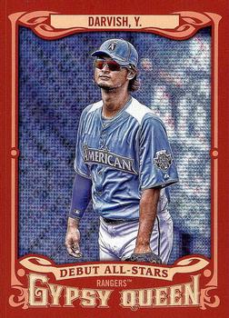 2014 Topps Gypsy Queen - Debut All Stars #AS-YD Yu Darvish Front