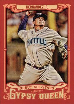 2014 Topps Gypsy Queen - Debut All Stars #AS-FH Felix Hernandez Front