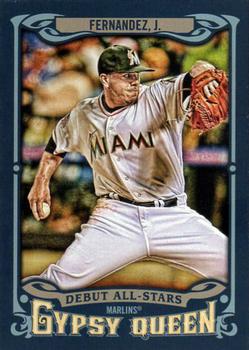 2014 Topps Gypsy Queen - Debut All Stars #AS-JF Jose Fernandez Front