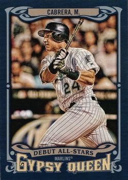 2014 Topps Gypsy Queen - Debut All Stars #AS-MC Miguel Cabrera Front