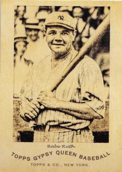 2014 Topps Gypsy Queen - N174 Gypsy Queen #N174-BR Babe Ruth Front